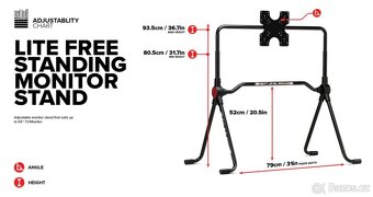 Next Level Racing Stojan pro monitor - 2