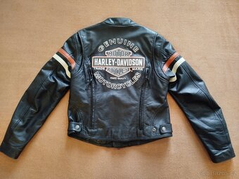 Dámská kožená bunda Harley Davidson, 2v1 - 2