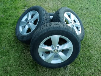 Alu + pneu škoda Karoq r16 215/60 ateca - 2