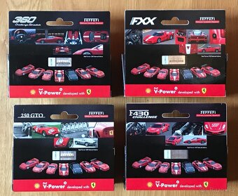 Modely 1:38 Ferrari 360 • 250 GTO • FXX • F430 Challenge - 2