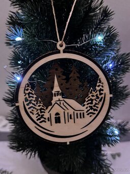 Vánoční dekorace - 3D ozdoby - 2