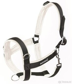 Stájová ohlávka Manmat, bílá, velikost M - 2