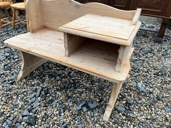 Masivní lavice - AKCE doprava - 2