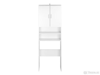 Skříňka nad pračku Liverpool, bílá - 2