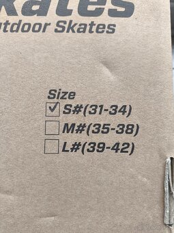 Zimní brusle 31-34 - 2