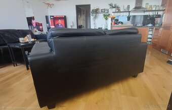 Kožená sedačka skogaby ikea - 2