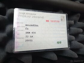 Prodám malorážkovou pušku ČZ ZKM 456 22 LR s puškohledem. - 2