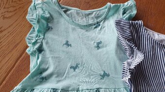 2ks šaty H&M 122/128 - 2