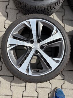18" 5x108 ALU KOLA ORIGINÁL PEUGEOT+zimní pneu - 2