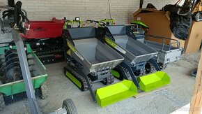 Minidumper pasovy 500kg písek sterch suť hlinu - 2