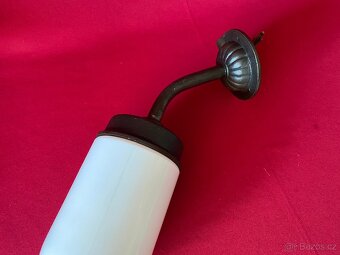 lampa starožitná litinová nástěnná lampa světlo lustr - 2