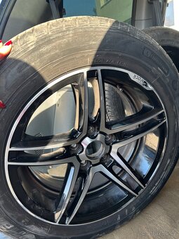 ALU Kola R17, gumy hankook - 2