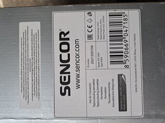 Konvektor Sencor SCF 2001 - přímotop nový - 2