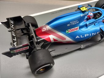 ALPINE A521 ESTEBAN OCON VÍTĚZ GP MAĎARSKA 2021 SPARK 1:18 - 2