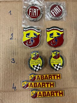 Štítky Fiat Abarth - 2
