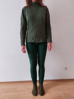 Armádní khaki rolák - velikost L - 2