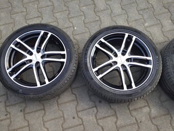 ALU kola 5x100 r17 + pneu - 2