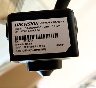 đ˘ KAMEROVĂ BEZPEÄNOSTNĂ SYSTĂM HIKVISION 4K IP POE - 2