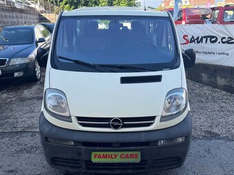 Opel Vivaro, 2.0i,L2H1,1.MAJ,KLIMA,8MÍST - 2
