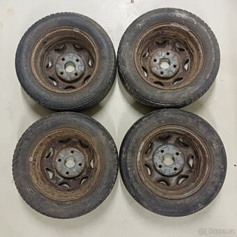 4x Kola ráfky pneu 165 65 13 na Subaru, VW - 2