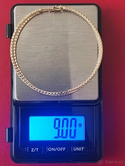 Zlato / zlaté náušnice kruhy italy 14 karátu - 2