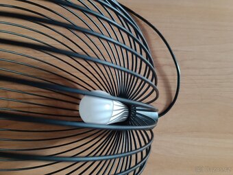 Lustr kovový černý - 2