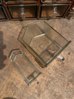 Vintage dřevěná skříňka, kořenky - 2