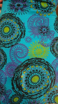 Šaty s dl.rukávem, bavlna, vel.M - 2