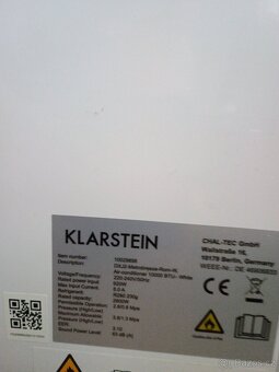 Prodám mobilní klimatizaci Klarstein Motobreeze Rome Air - 2