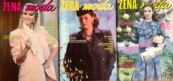 Žena + móda (1987–1991) – retro časopisy - 2