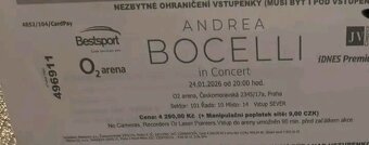 ANDREA BOCELLI – O2 ARENA PRAHA 🎶 - 2