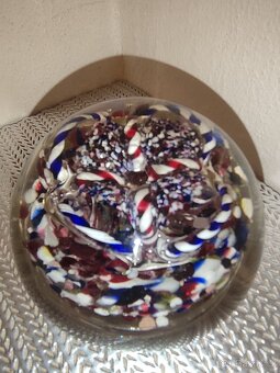 Staré broušené těžítko - 2