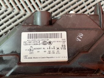 Škoda Superb 3 svetlo - 2