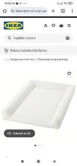 Přebalovací pult s podložkou - 2