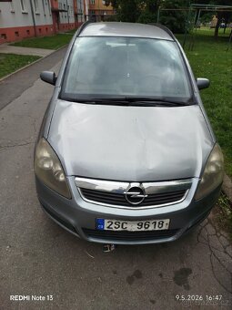Opel Zafira b 2007 - 2