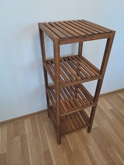 Dřevěný regál Ikea - 2