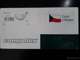 Compolux 912011/08 nástěnné svítidlo 60W, E27, bílé - 2