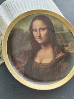 Sběratelsky talíř podle Leonardo Da Vinci "Mona Lisa" - 2