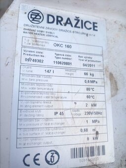 bojler - ohrivac vody Dražice - 2