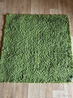 Koberec zelený IKEA 80 x 80 cm - 2