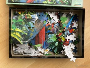 3D puzzle papoušci - 2