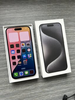iPhone 15 Pro - ZÁNOVNÍ, V ZÁRUCE - 2