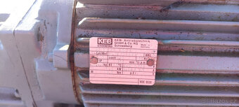 Elektromotor s převodovkou ZG 1 KPR 80G4 1,5 kW - 2