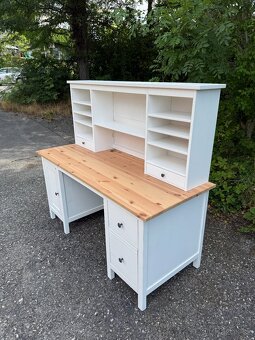 Psací stůl IKEA Hemnes s nástavcem - 2