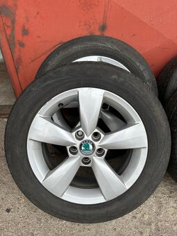 Originál kola Škoda 5x100 6J et38 Fabia, rapid, Kamiq - 2