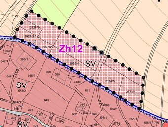 Prodám stavební pozemek 750m² – Horní Sloupnice - 2