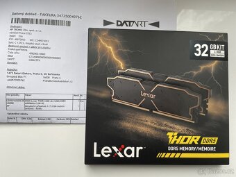 DDR5 Lexar THOR 32GB - nová, záruka - 2