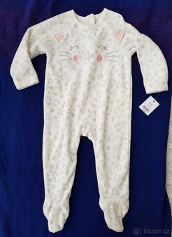 FLEECOVY OVERAL 9-12 mesicu - 2