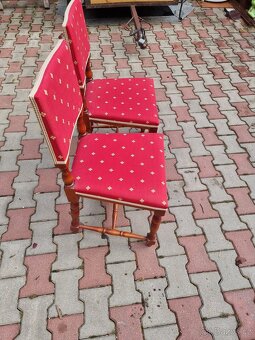 Židle rustikální masiv 2ks - 2