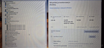 Lenovo, Intel N4200 4x 2,50GHz, 4GB DDR3, 240GB SSD, bat.3h. - 2